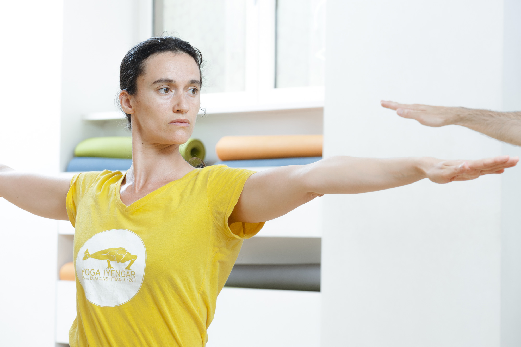 Cours Yoga Iyengar au Centre Ananda Yoga à Tassin